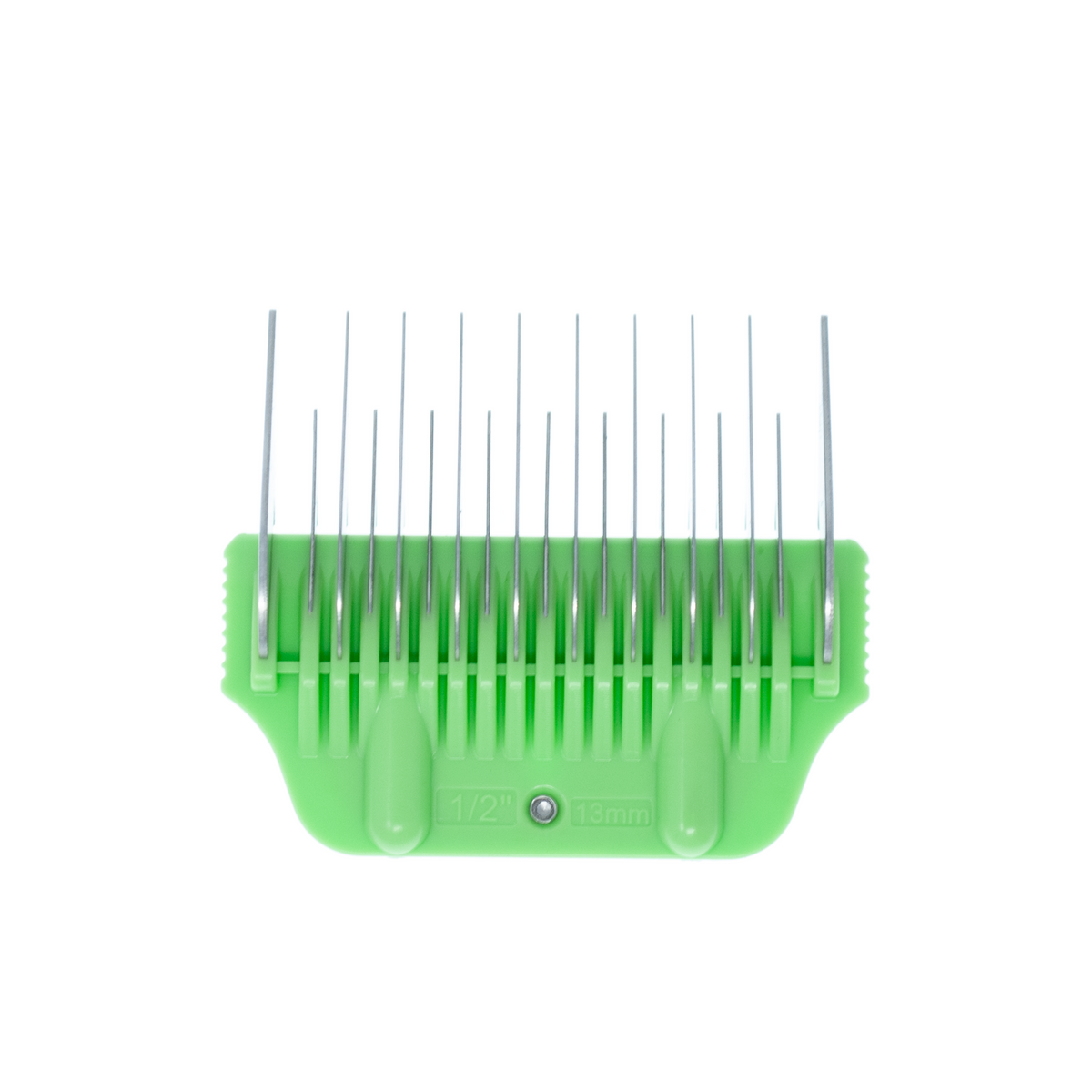 Bucchelli 13mm Skiptooth Wide Comb Attachment — Green
