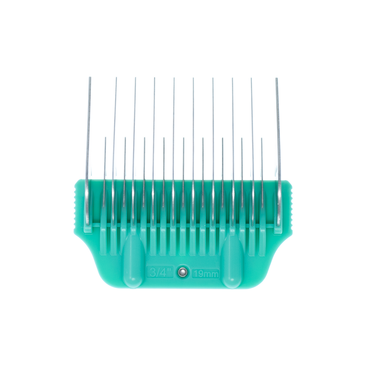 Bucchelli 19mm Skiptooth Wide Comb Attachment — Aqua