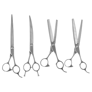 Original ShearsDirect image for Bucchelli ECONOLINE | Curved Grooming Shear, model 4pcEcono P2-4