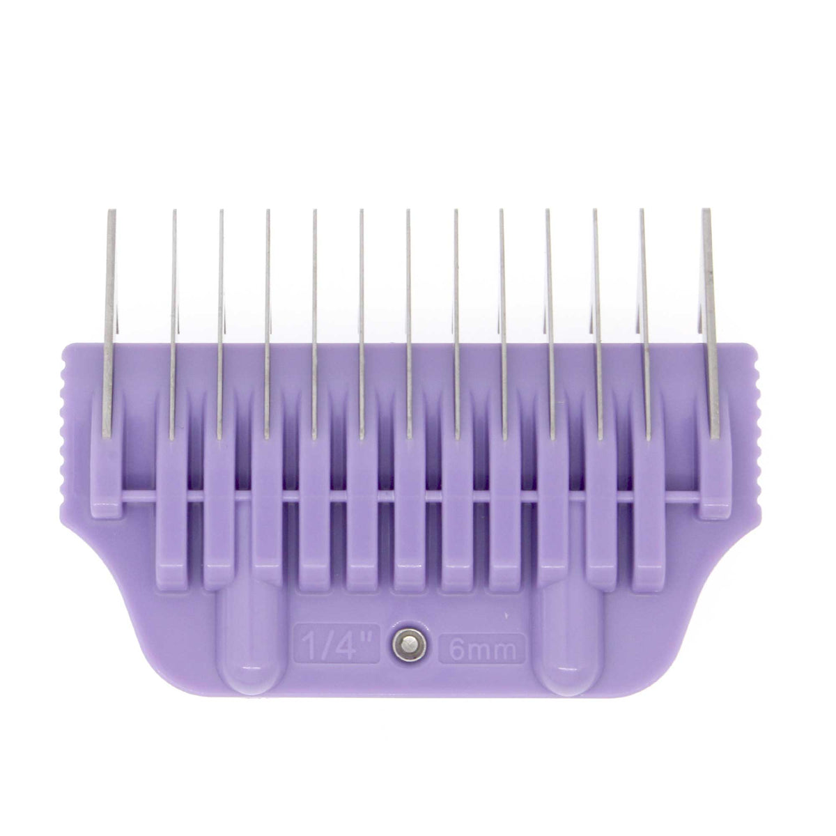 Bucchelli 6mm - #4 (1/4") Wide Comb Attachment — Purple