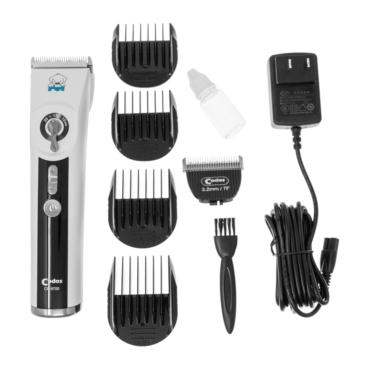 Codos CP-9700 Cordless 5-Speed Professional Clipper