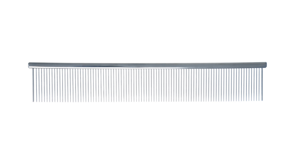 9" BC9 Professional Finishing Buttercomb – Silver Handle