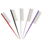 7" Professional Dematting Grooming Comb with Rat Tail