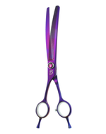 7-inch purple left-handed 66-tooth grooming blender