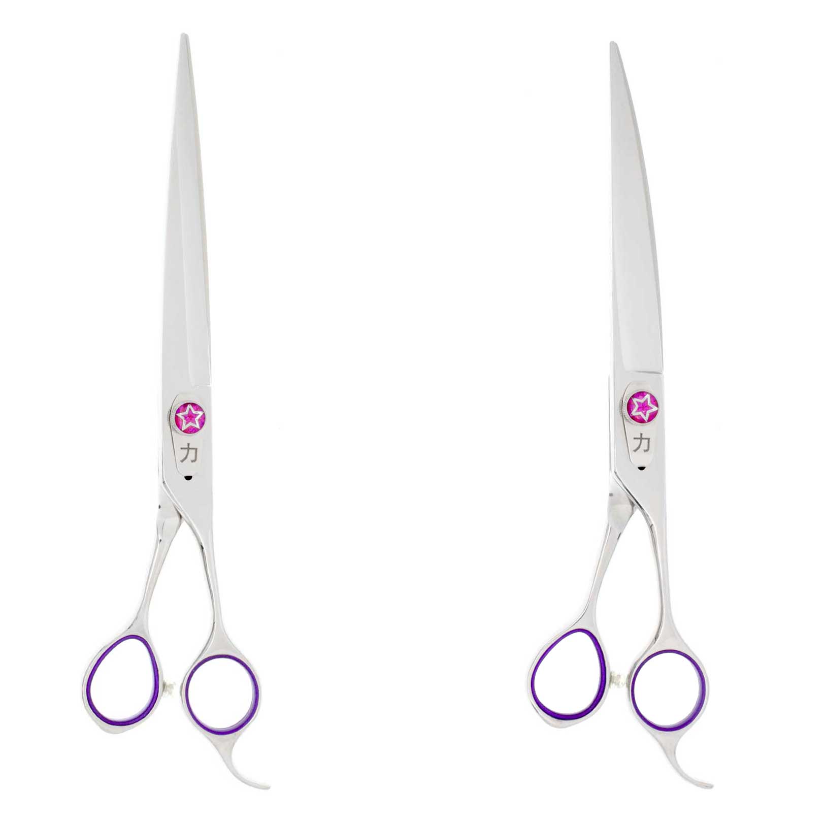 Original ShearsDirect image for Bucchelli STARFIRE | Curved Grooming Shear, model BEP85PC2PC