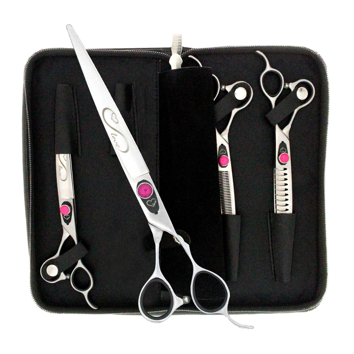 Original ShearsDirect image for Bucchelli ROUGE | Curved Grooming Shear, model BEP99SET60
