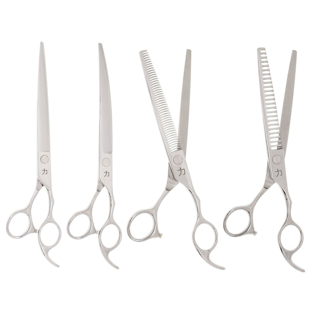 Original ShearsDirect image for Bucchelli SLATE | Curved Grooming Shear, model BR1080SET