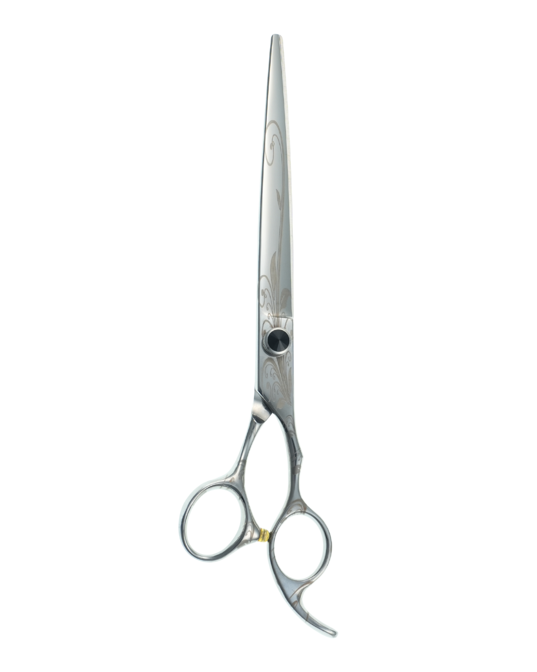 8" PLQ80P3 Silver Vine Vogue Straight or Curved Grooming Shear