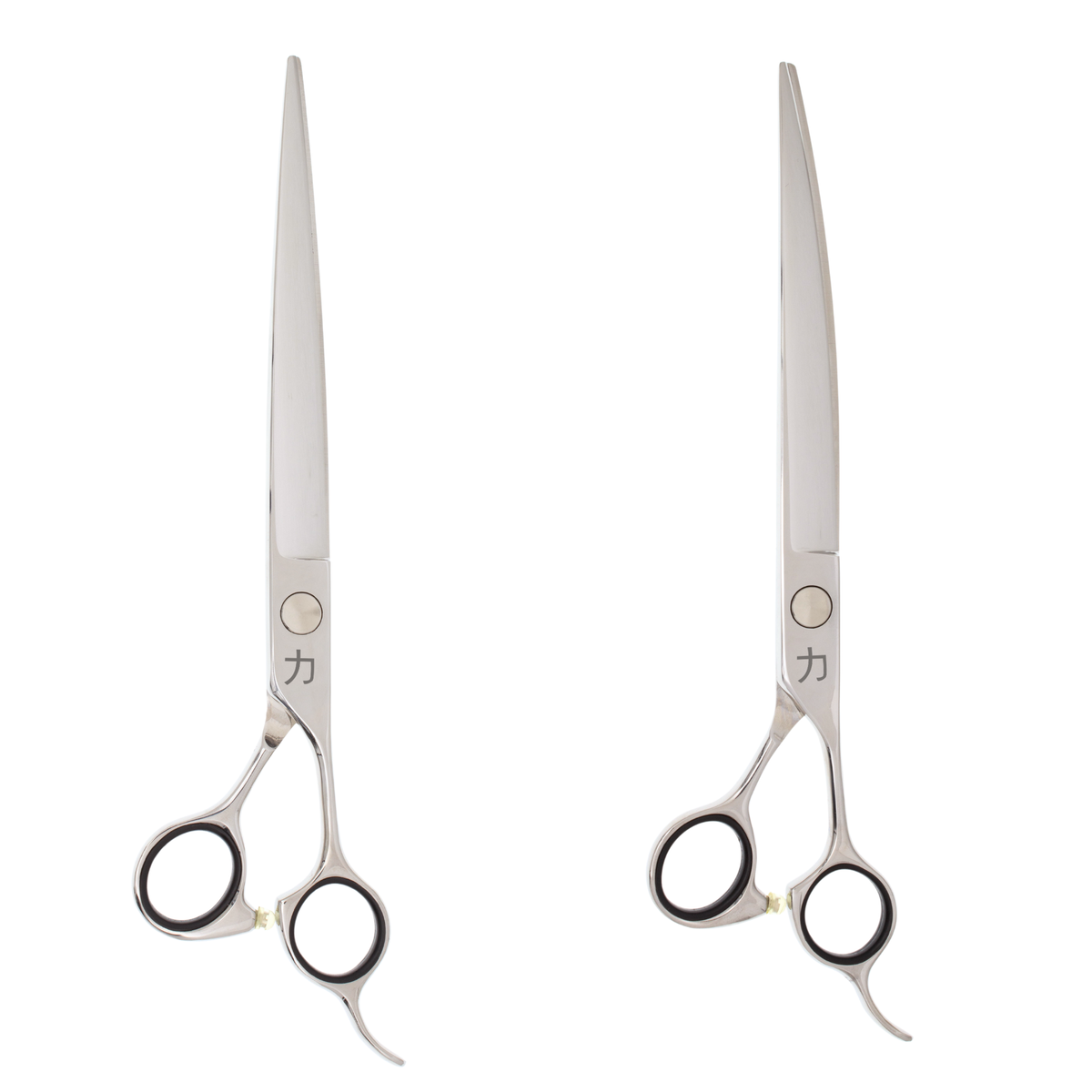 Original ShearsDirect image for Bucchelli SHORT SHANK | Curved Grooming Shear, model P0480SET