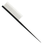 7" Professional Dematting Grooming Comb with Rat Tail