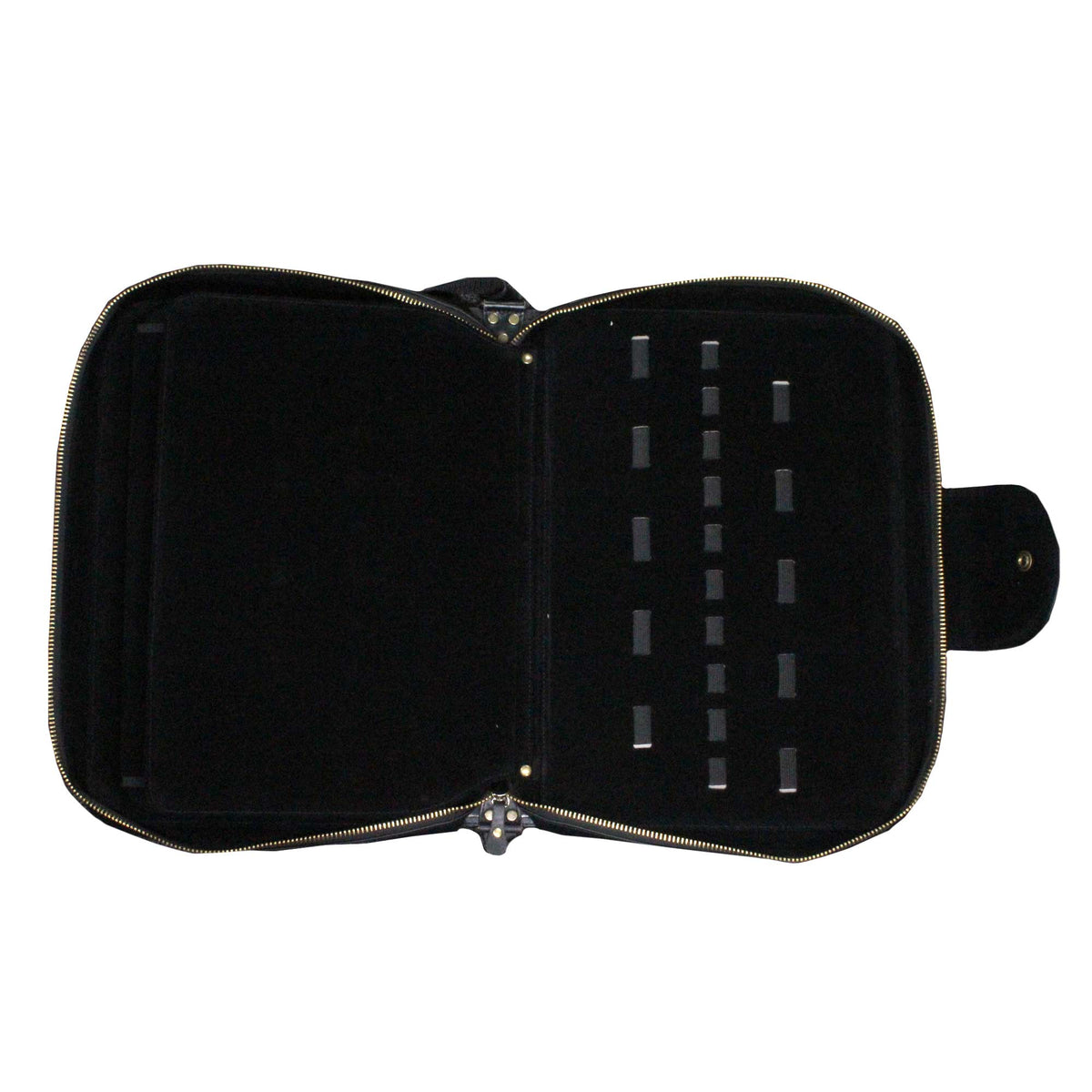 CD40 Black Strap 40 Scissor Display Carrying Case