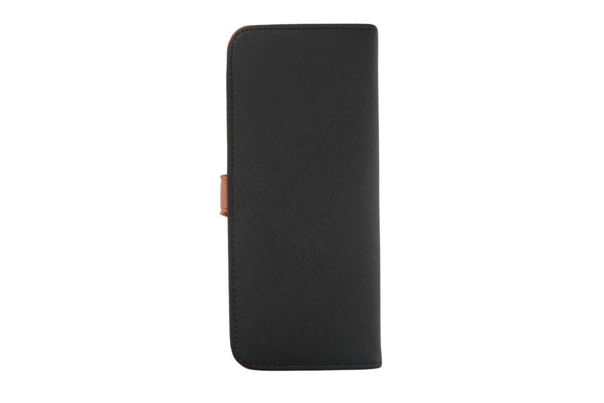 Black & Tan Snap-Closure Grooming Shear Case | Holds up to 7" Shears