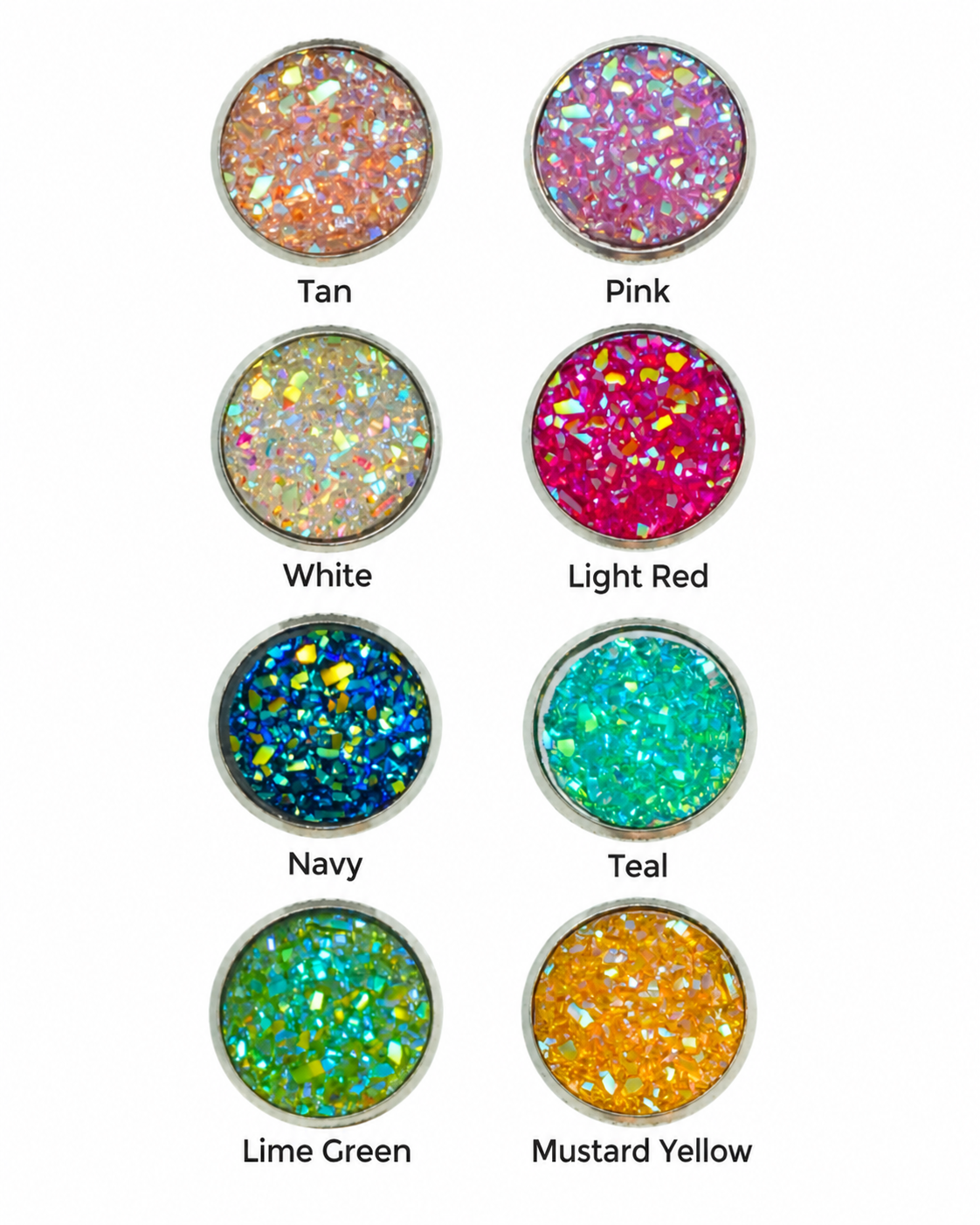 Crystal Glitter Replacement Shear Tension Knob
