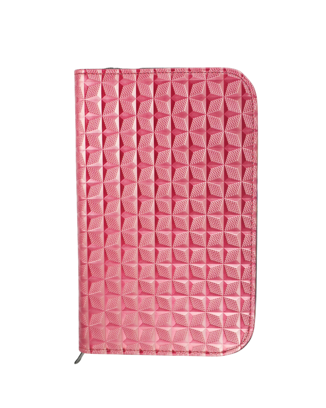 Pink Geometric Pattern Zippered 6 Shear Case