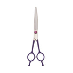 Bucchelli INDIGO purple curved grooming shear, GG75PUR