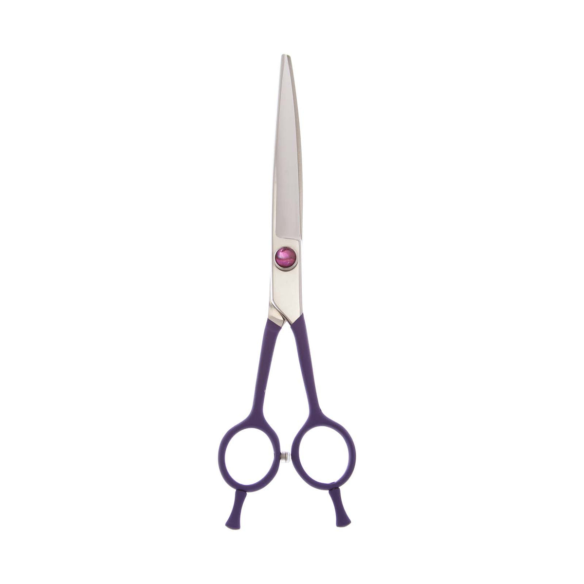 Bucchelli INDIGO purple curved grooming shear, GG75PUR