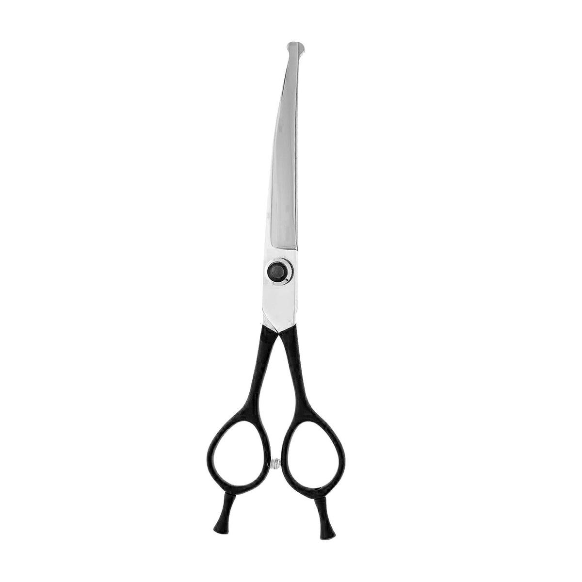 AR65 black ball tip non-slip curved grooming shear