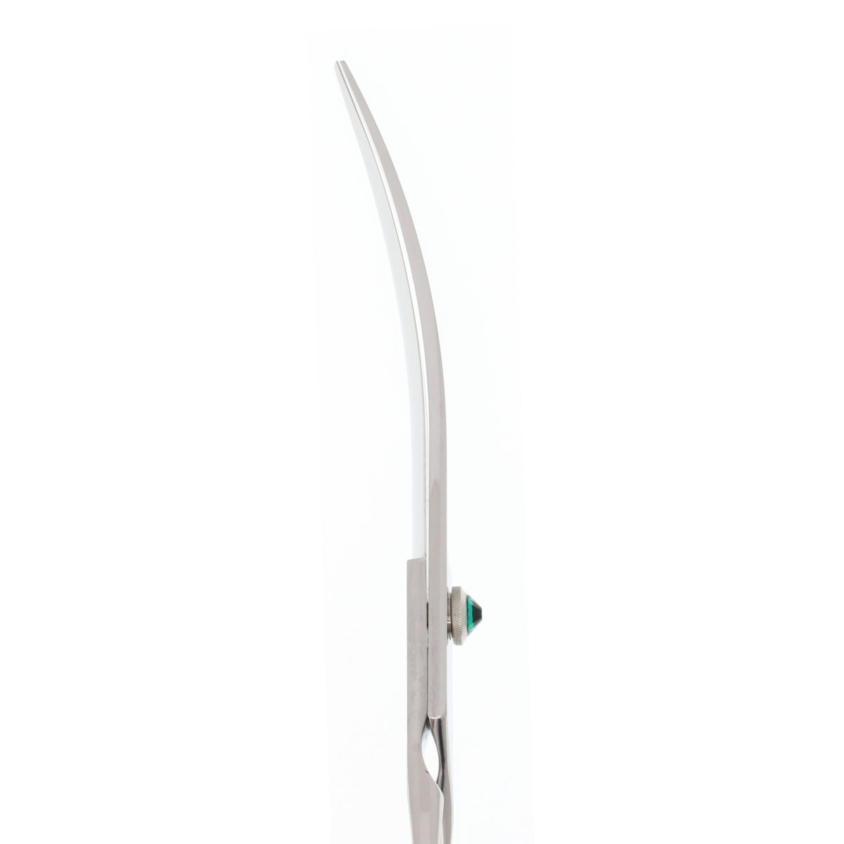 7" YS09 Ashland Curved Grooming Shears Side View